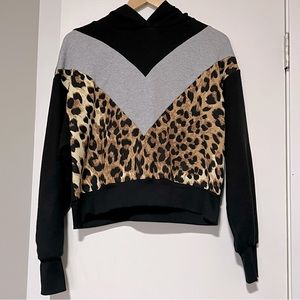 ZARA Animal Print Hooded Sweatshirt!!!